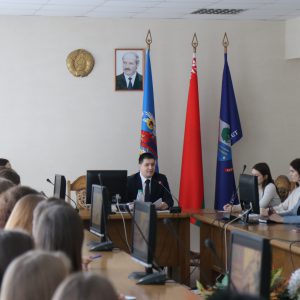 Встреча зам. Министра образования А.Кадлубая со студенческим активом