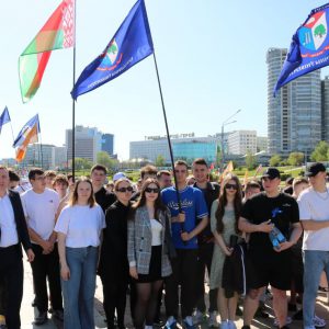 Студенты факультета ЛИД приняли участие в праздничных мероприятиях 1 мая